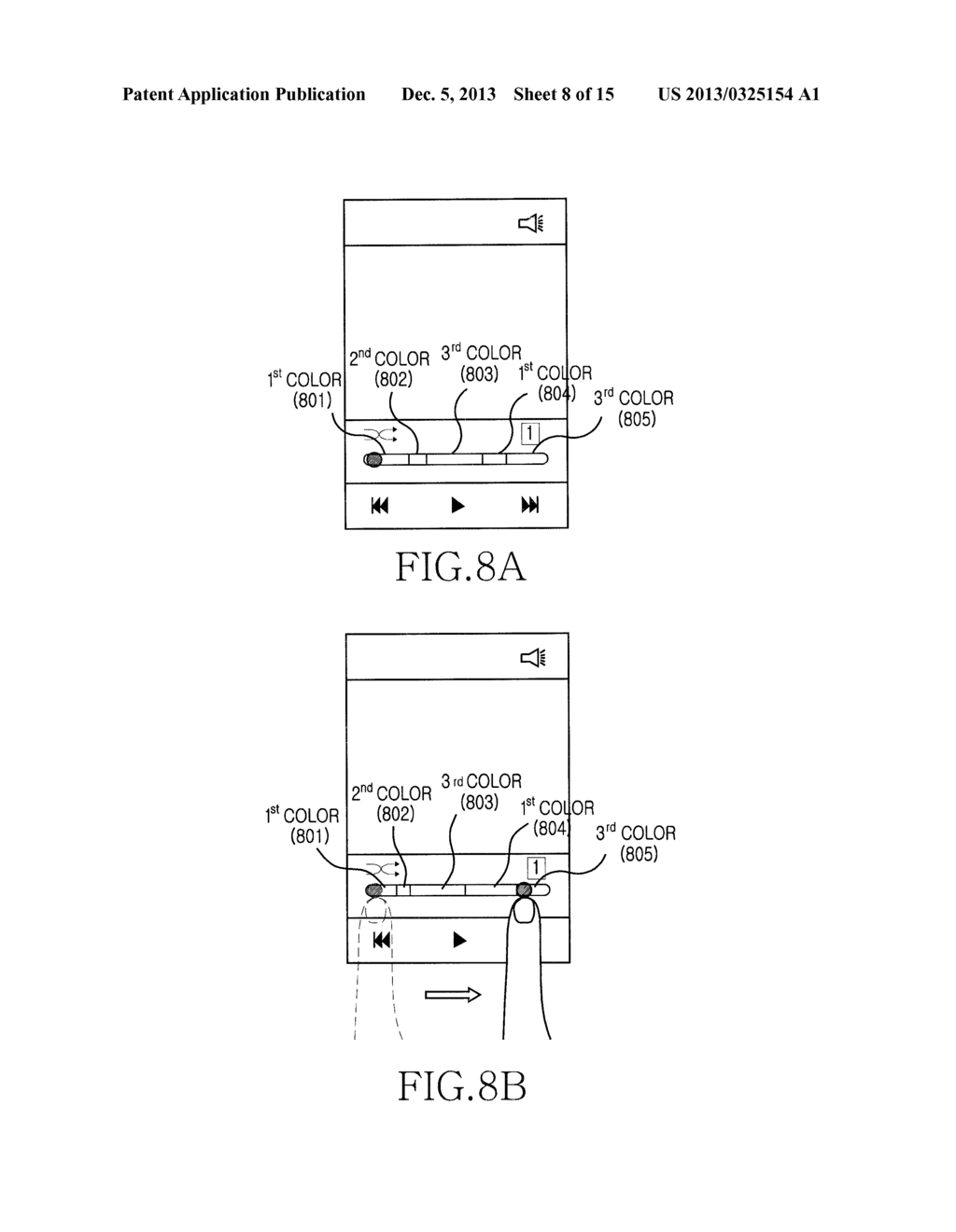 APPARATUS AND METHOD FOR HIGH SPEED VISUALIZATION OF AUDIO STREAM IN AN     ELECTRONIC DEVICE - diagram, schematic, and image 09