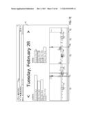 Calendar Integration Methods and Systems for Presentation of Events Having     Combined Activity and Location Information diagram and image