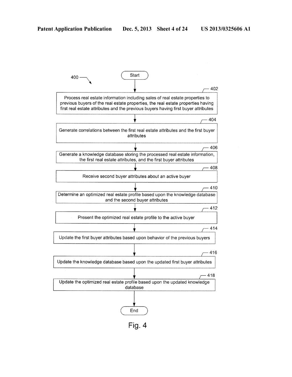 METHOD AND APPARATUS FOR GENERATING AND PRESENTING REAL ESTATE     RECOMMENDATIONS - diagram, schematic, and image 05