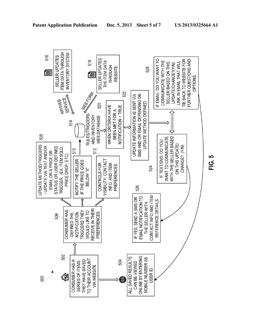 METHODS AND SYSTEMS FOR PROVIDING INFORMATION RELATED TO AN ITEM THAT IS     FOR SALE - diagram, schematic, and image 06