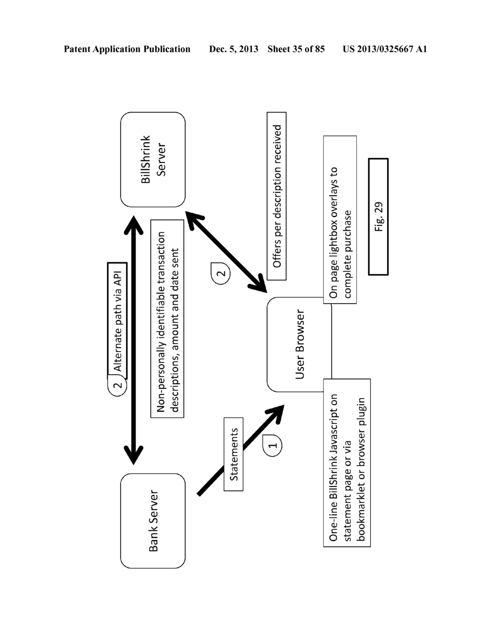 SYSTEM AND METHOD FOR MANAGING SAVINGS OPPORTUNITIES - diagram, schematic, and image 36