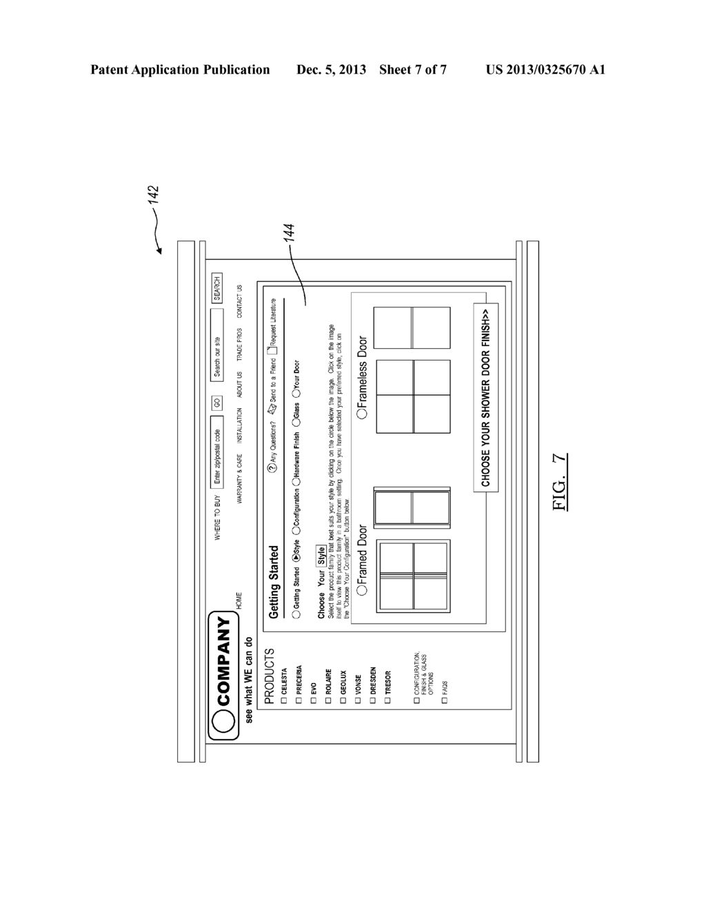 SHOWER DOOR ASSEMBLY DISPLAY AND RETAIL - diagram, schematic, and image 08