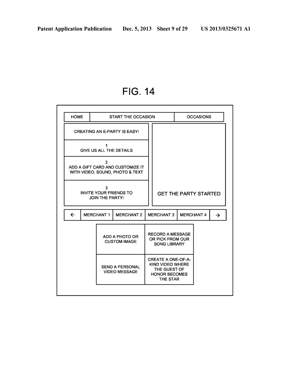 PERSONALIZED WEBPAGE GIFTING SYSTEM - diagram, schematic, and image 10