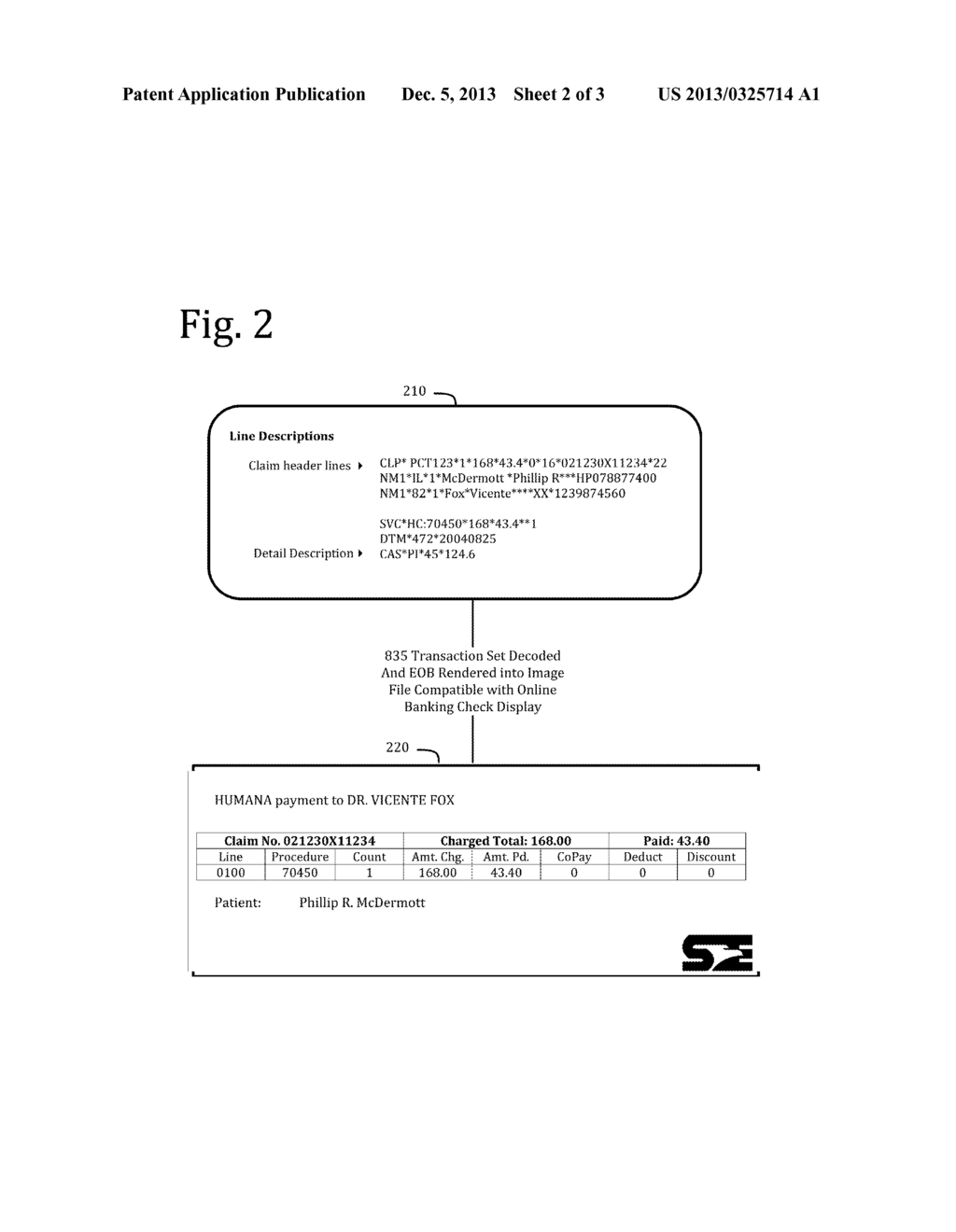 Check View System with Embedded Explanation of Benefits - diagram, schematic, and image 03