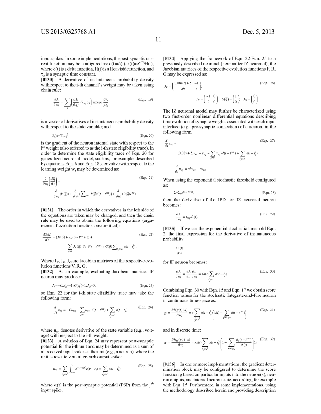 STOCHASTIC SPIKING NETWORK LEARNING APPARATUS AND METHODS - diagram, schematic, and image 47