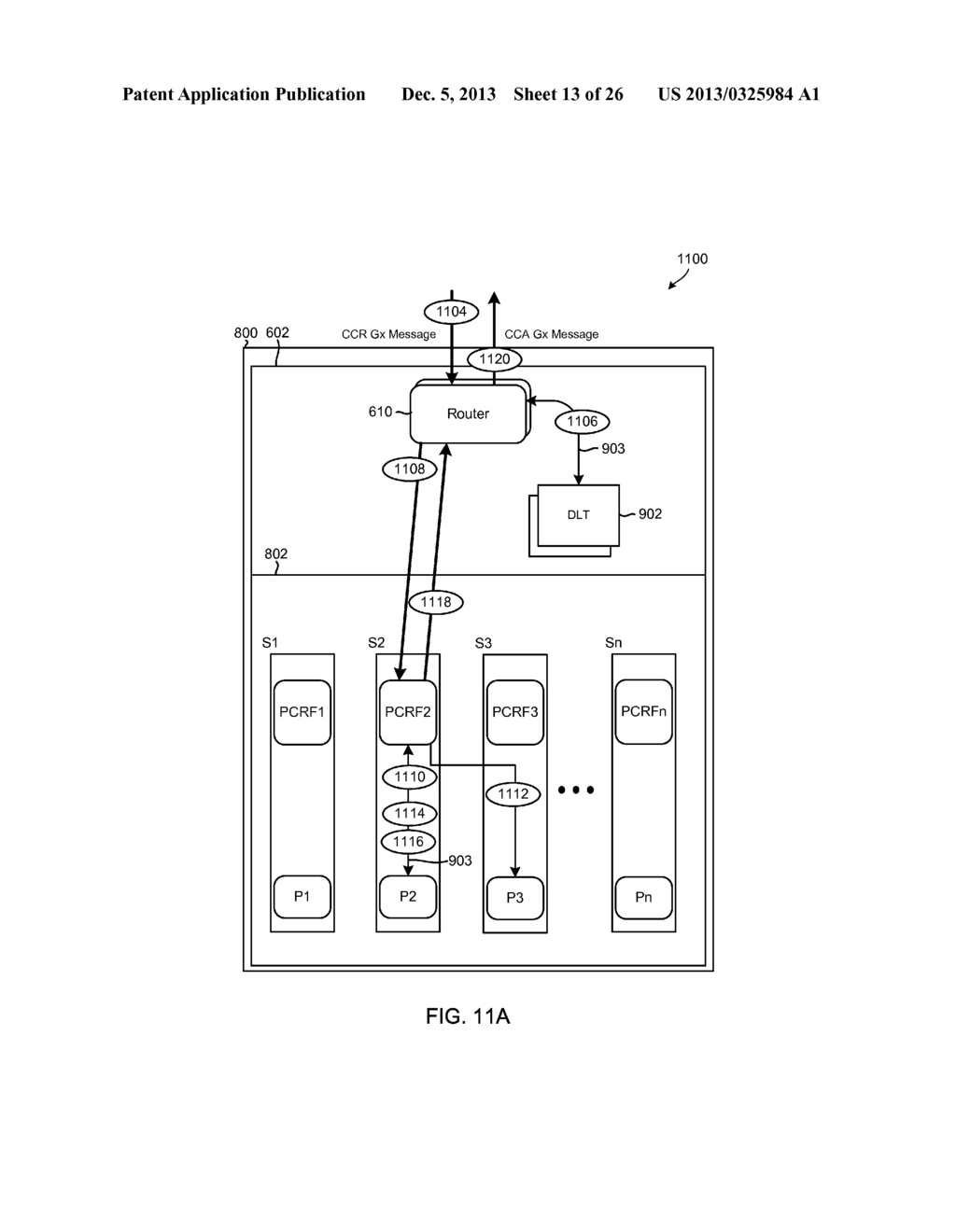 System and Methods for Communicating in a Telecommunication Network Using     Common Key Routing and Data Locality Tables - diagram, schematic, and image 14