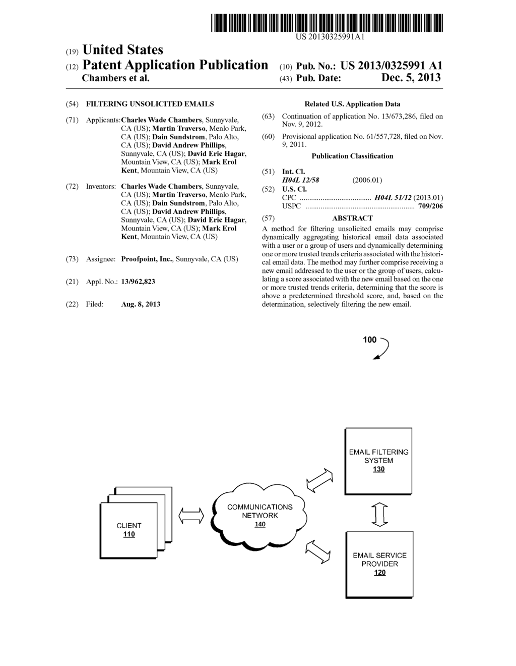 Filtering Unsolicited Emails - diagram, schematic, and image 01