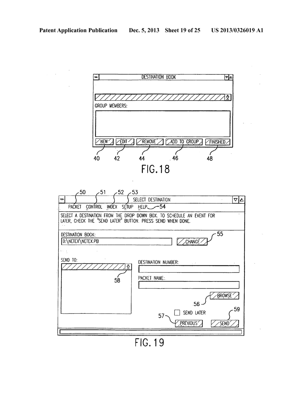 Method and apparatus for data file transfer using destination linked     directories - diagram, schematic, and image 20