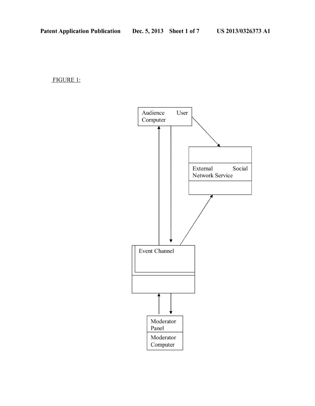 System and Method for Displaying Social Network Interactivity with a Media     Event - diagram, schematic, and image 02