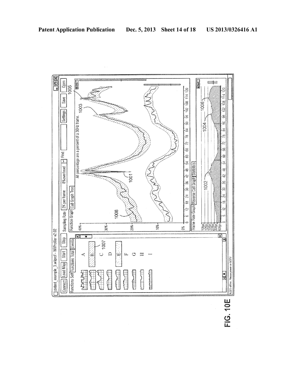 METHOD AND APPARATUS FOR VISUALIZING AND INTERACTIVELY MANIPULATING     PROFILE DATA - diagram, schematic, and image 15