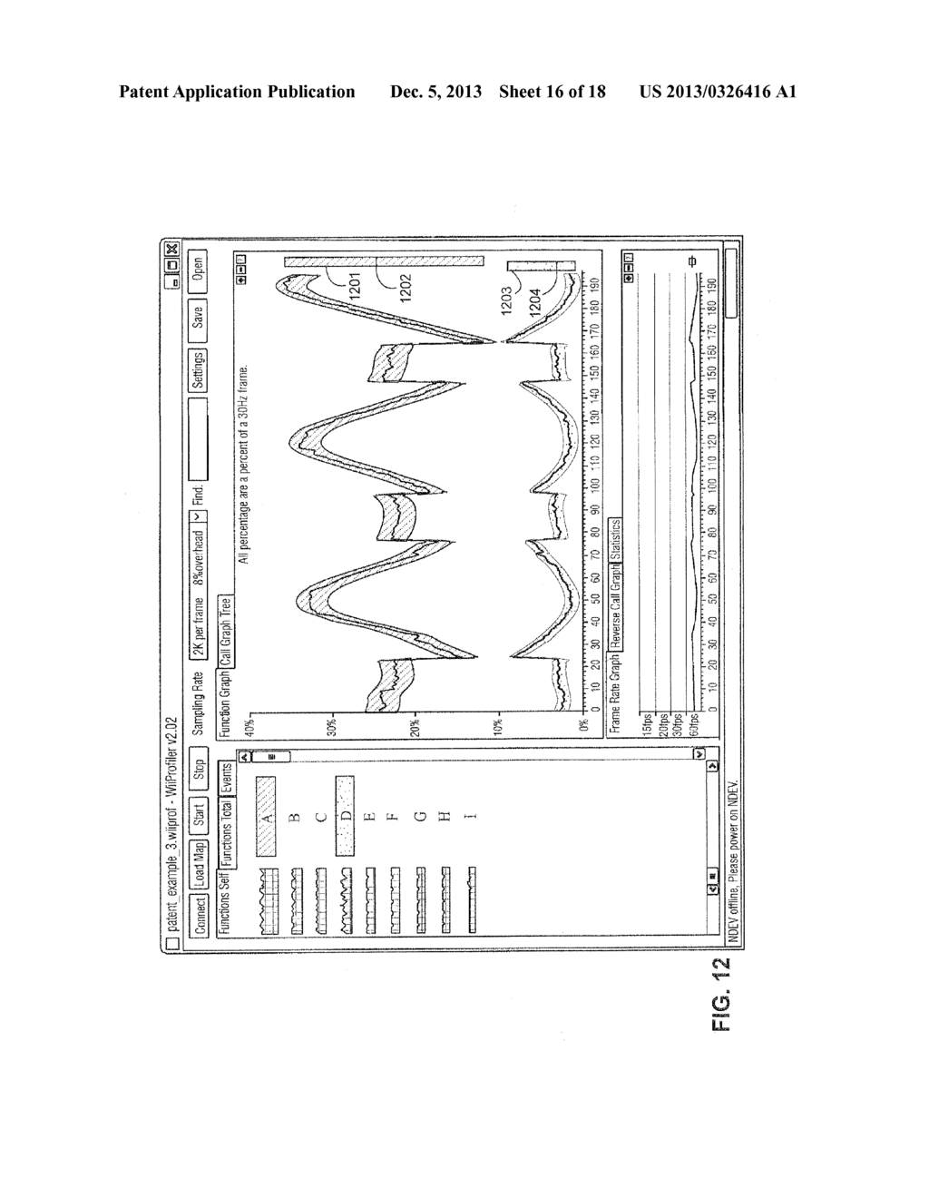 METHOD AND APPARATUS FOR VISUALIZING AND INTERACTIVELY MANIPULATING     PROFILE DATA - diagram, schematic, and image 17