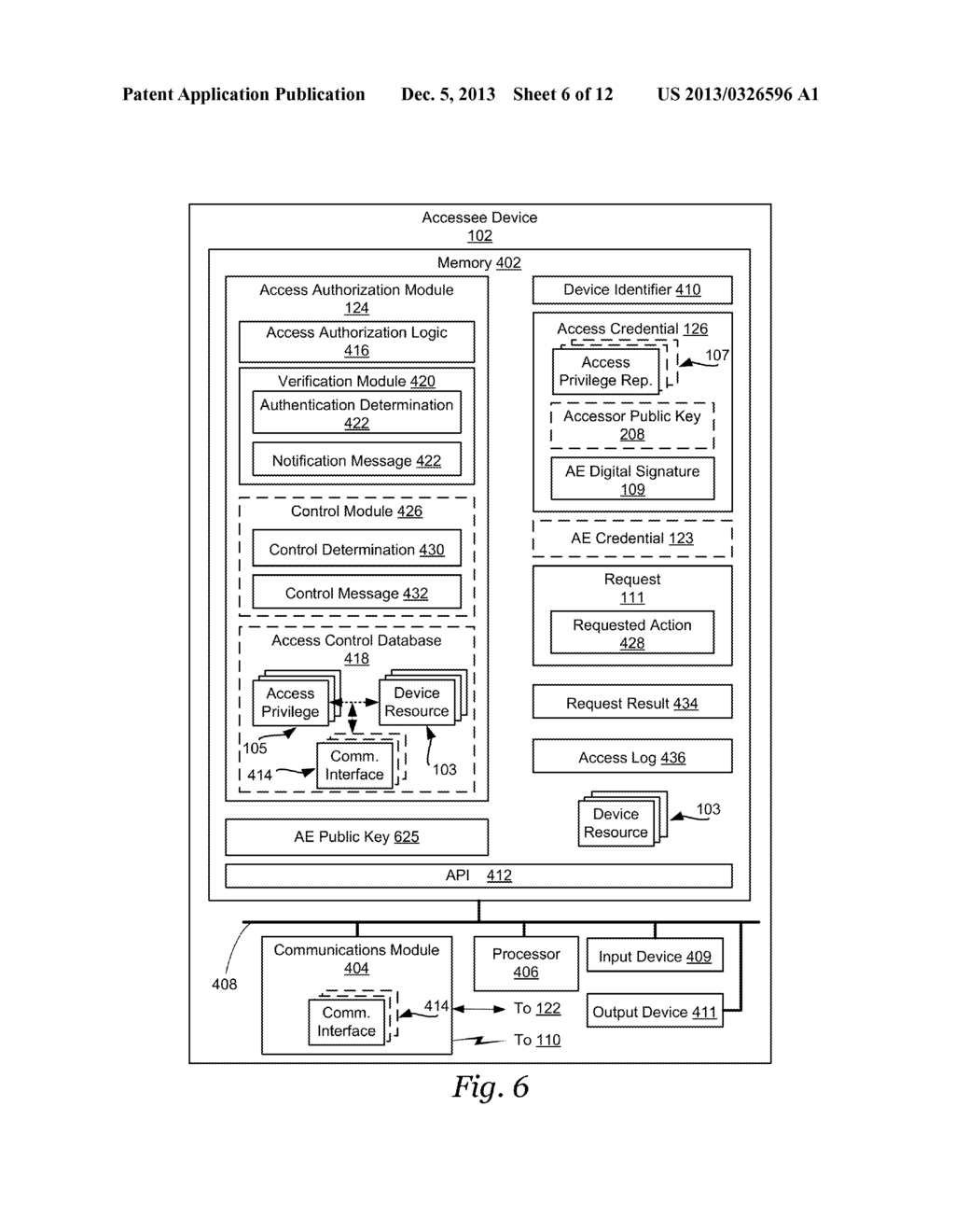 APPARATUS AND METHODS FOR PROVIDING AUTHORIZED DEVICE ACCESS - diagram, schematic, and image 07