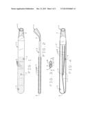 Crevice tool for vacuum cleaners diagram and image