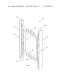 INTERLOCKING WEB FOR INSULATED CONCRETE FORMS diagram and image