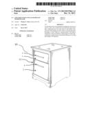 END TABLE WITH CONCEALED BUILT-IN REFRIGERATOR diagram and image