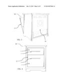 END TABLE WITH CONCEALED BUILT-IN REFRIGERATOR diagram and image