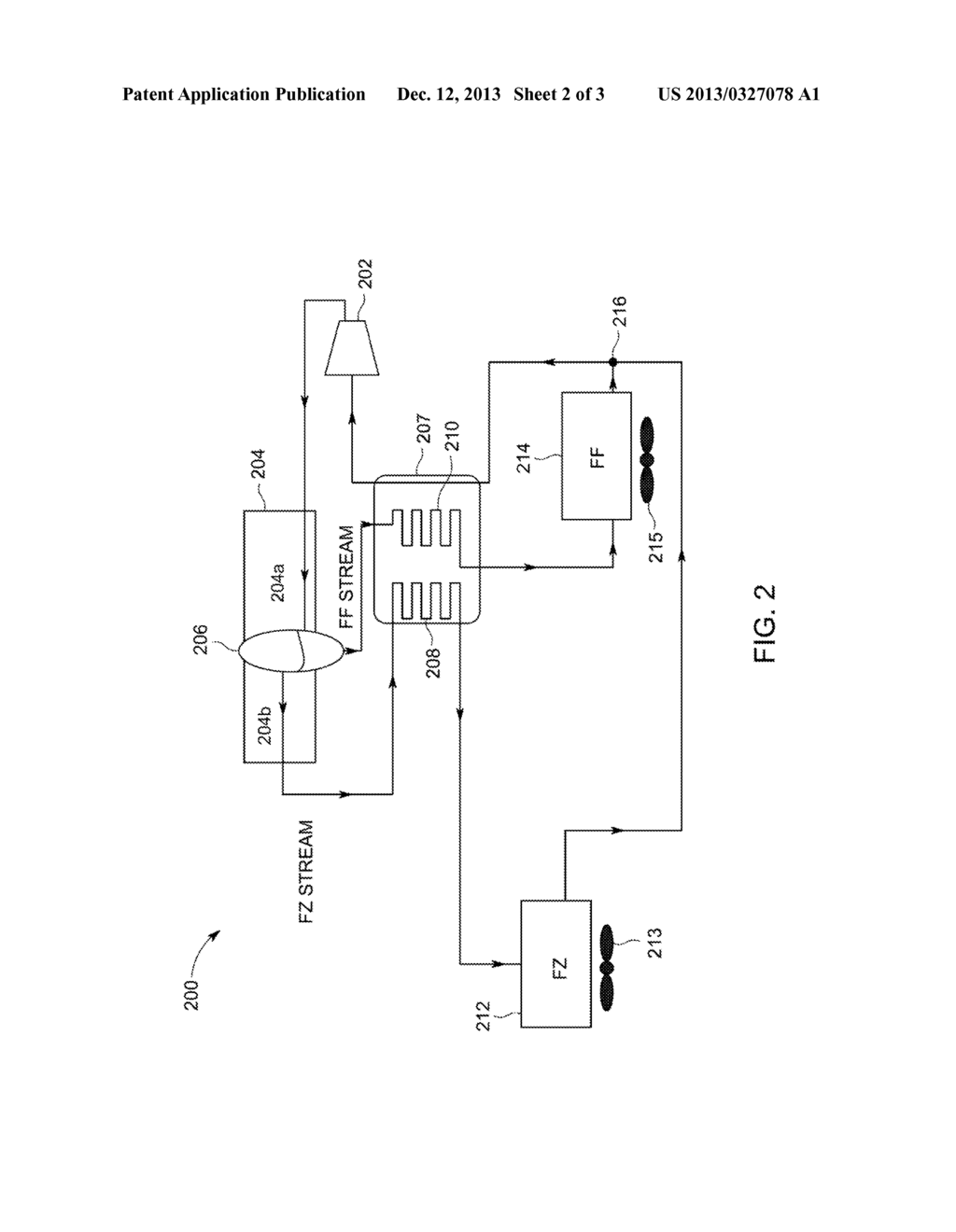 DUAL EVAPORATOR REFRIGERATION SYSTEM USING ZEOTROPIC REFRIGERANT MIXTURE - diagram, schematic, and image 03