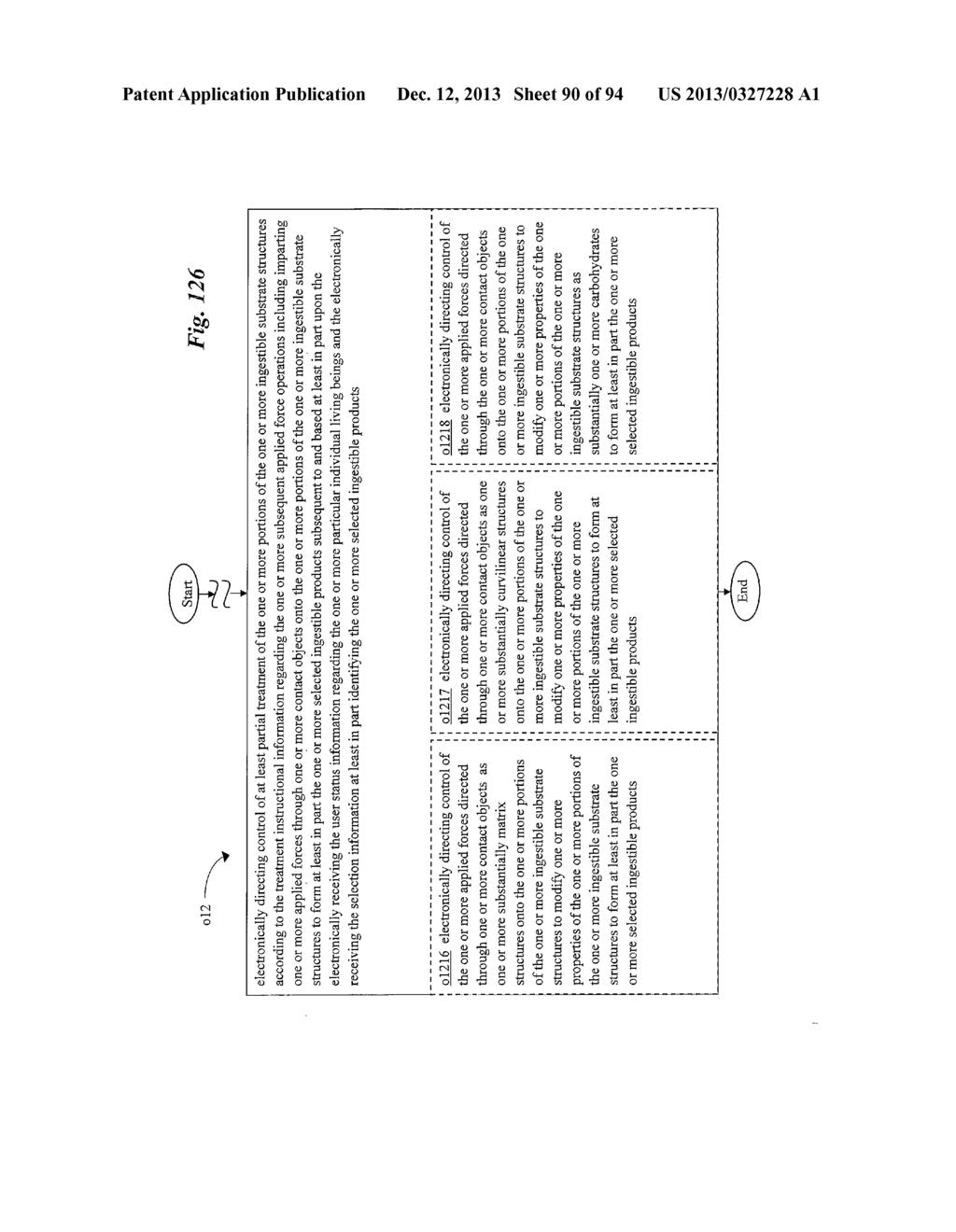 Substrate Structure Applied Force Treatment System and Method for     Ingestible Product System and Method - diagram, schematic, and image 91