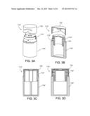 AEROSOL DISPENSER WITH REPLACEABLE CARTRIDGE diagram and image