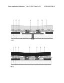 USE OF A UNIFORM LAYER OF INSULATING MATERIAL IN BACK-CONTACT SOLAR CELLS diagram and image