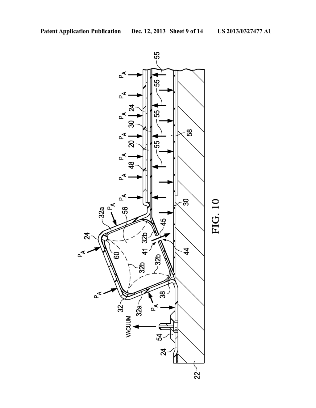 Non-Vented Bladder System for Curing Composite Parts - diagram, schematic, and image 10