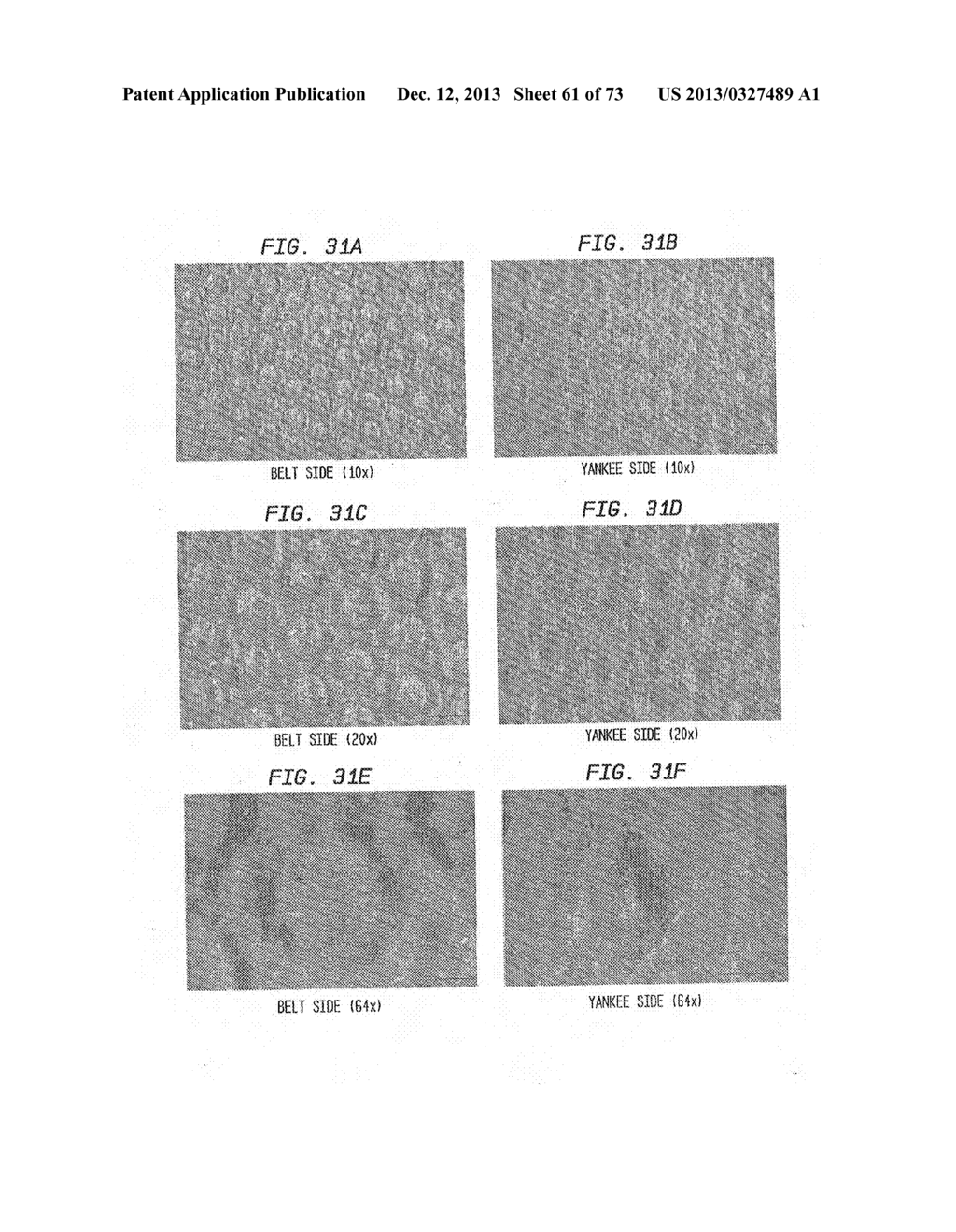 Methods of Making a Belt-Creped Absorbent Cellulosic Sheet Prepared with a     Perforated Polymeric Belt - diagram, schematic, and image 62