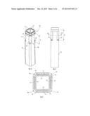 CRYSTALLIZER FOR CONTINUOUS CASTING diagram and image