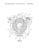 FAN COVER STRUCTURE FOR A RADIATOR ASSEMBLY diagram and image