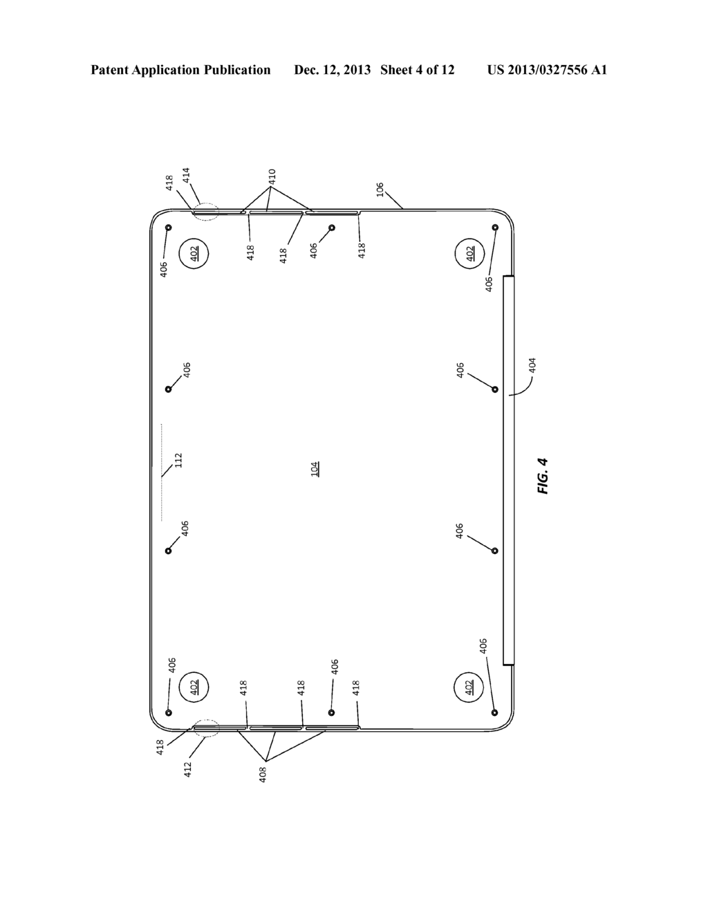 CLUTCH FEATURES OF A PORTABLE COMPUTING DEVICE - diagram, schematic, and image 05