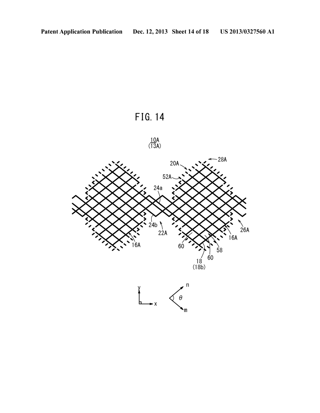 ELECTROCONDUCTIVE SHEET AND TOUCH PANEL - diagram, schematic, and image 15