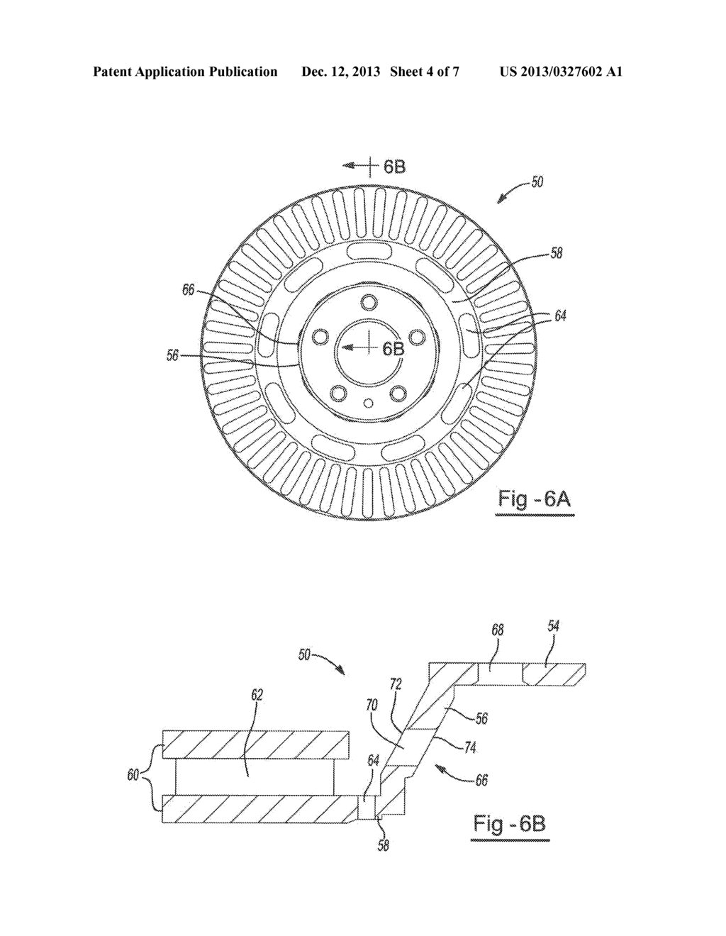 MULTI-PLANE BRAKE ROTOR HAT HOLES AND METHOD OF MAKING THE SAME - diagram, schematic, and image 05