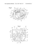 DEVICE AND ASSEMBLY FOR SUPPORTING A PAIR OF WINDSHIELD WIPERS, AND     CORRESPONDING PACKAGING AND ASSEMBLY METHOD diagram and image