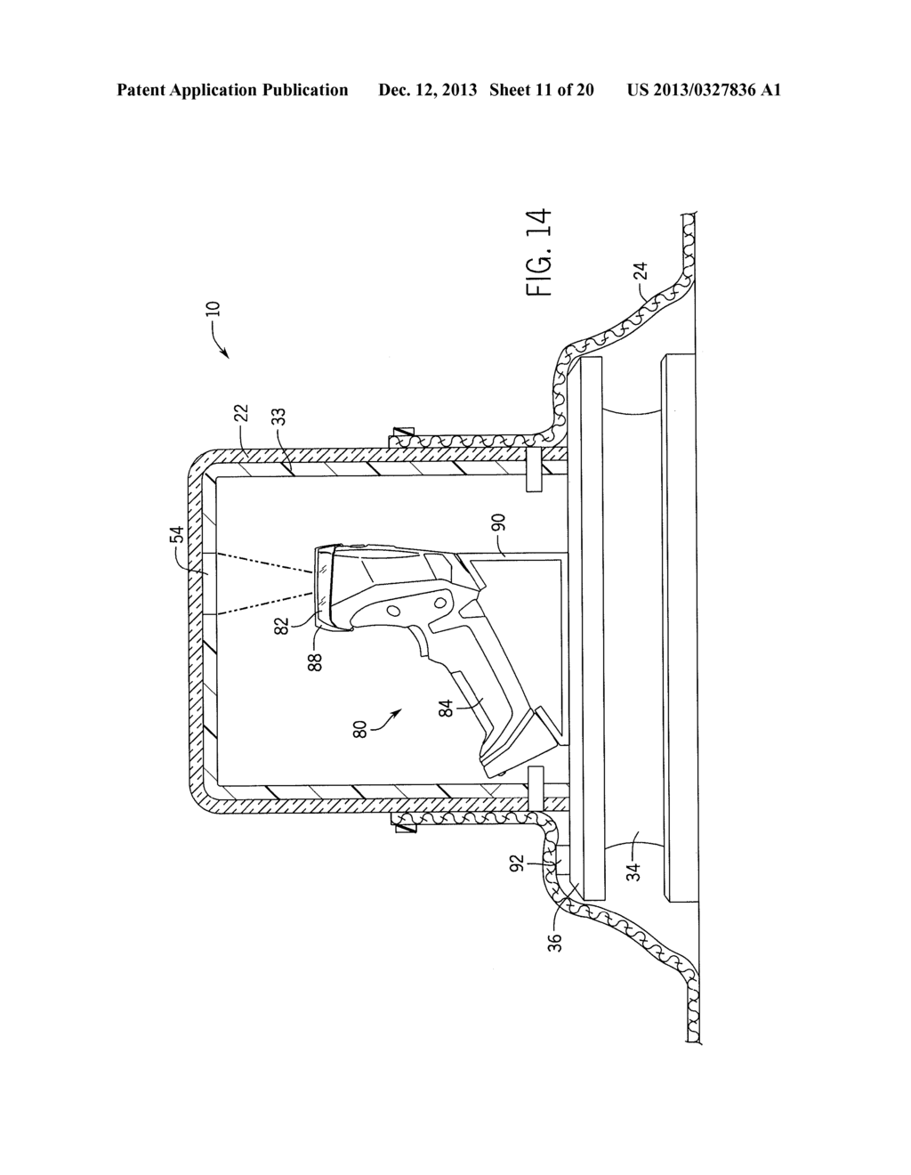 STERILE IMPLANT TRACKING DEVICE AND METHOD - diagram, schematic, and image 12