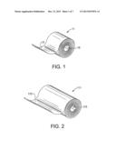 Coreless Tissue Rolls and Method of Making the Same diagram and image