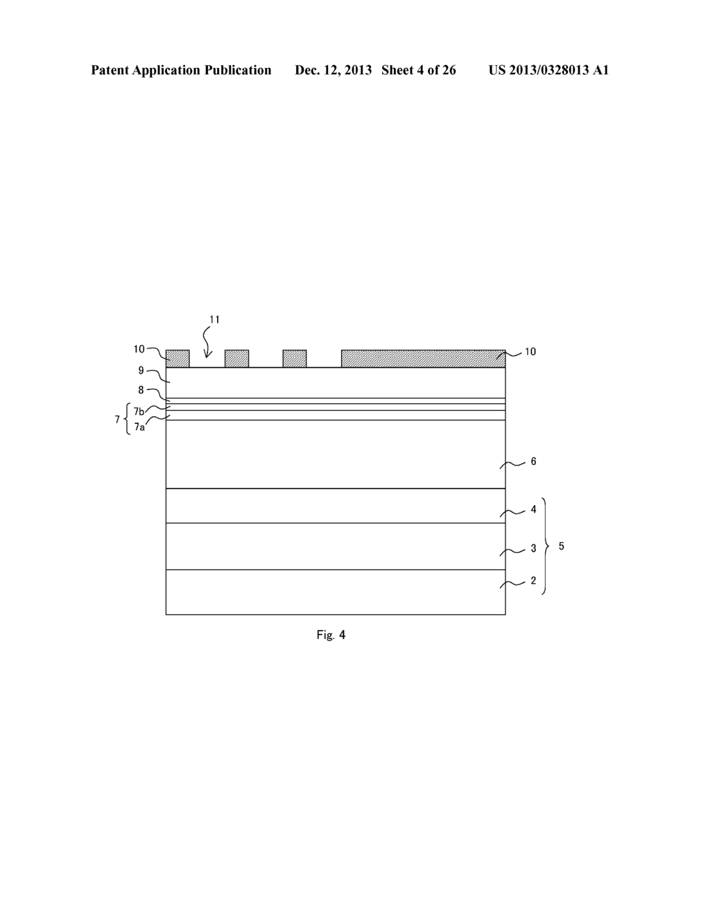 NITRIDE SEMICONDUCTOR ULTRAVIOLET LIGHT-EMITTING ELEMENT - diagram, schematic, and image 05