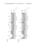 THIN-FILM TRANSISTOR DEVICE AND METHOD FOR MANUFACTURING SAME, ORGANIC     ELECTROLUMINESCENT DISPLAY ELEMENT, AND ORGANIC ELECTROLUMINESCENT     DISPLAY DEVICE diagram and image