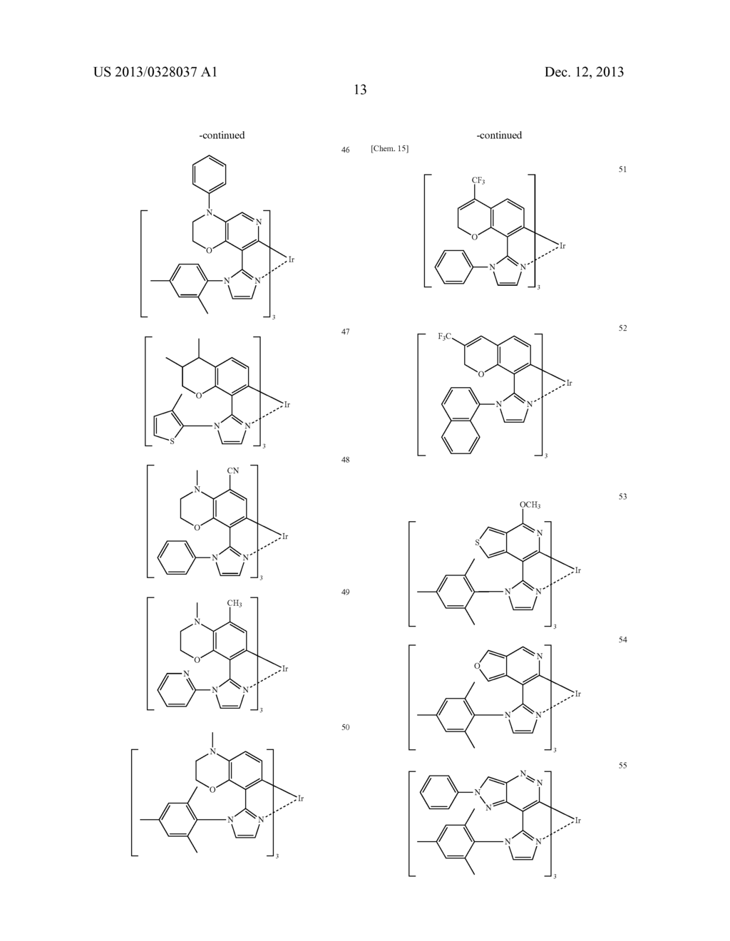 ORGANIC ELECTROLUMINESCENT ELEMENT, LIGHTING DEVICE, AND DISPLAY DEVICE - diagram, schematic, and image 20