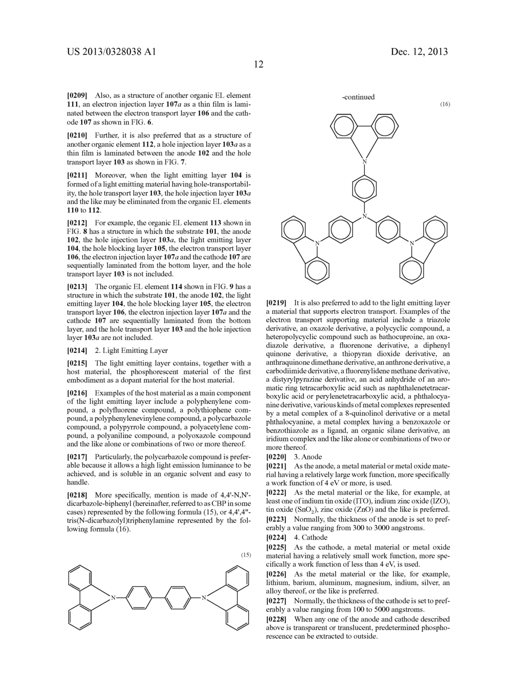 PHOSPHORESCENT MATERIAL, PROCESS FOR PRODUCING PHOSPHORESCENT MATERIAL,     AND PHOSPHORESCENT ELEMENT - diagram, schematic, and image 37