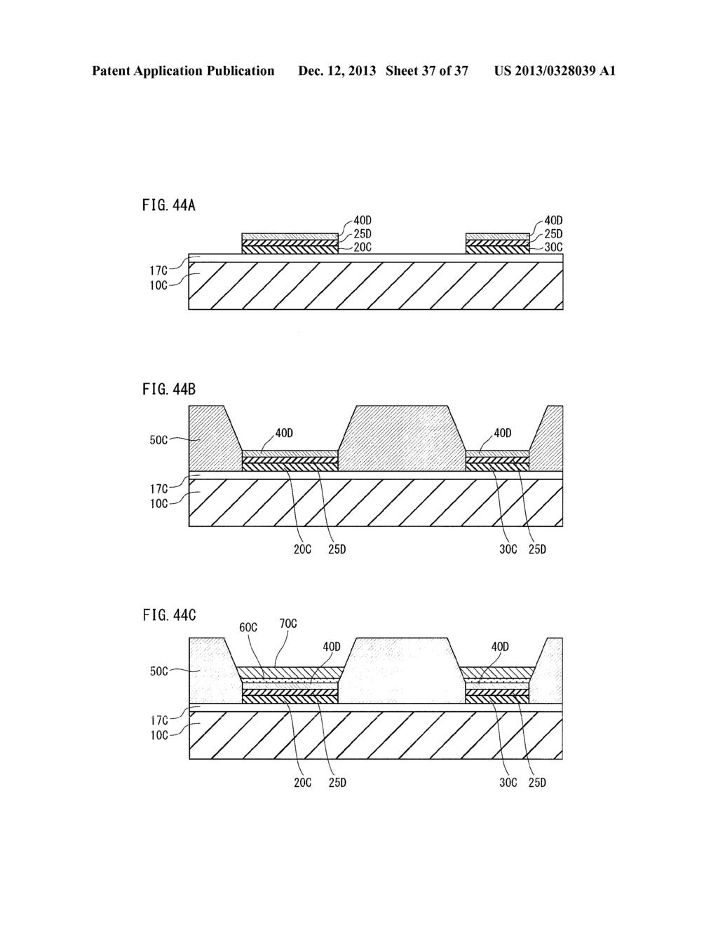 ORGANIC ELECTROLUMINESCENCE DISPLAY PANEL AND ORGANIC ELECTROLUMINESCENCE     DISPLAY DEVICE - diagram, schematic, and image 38
