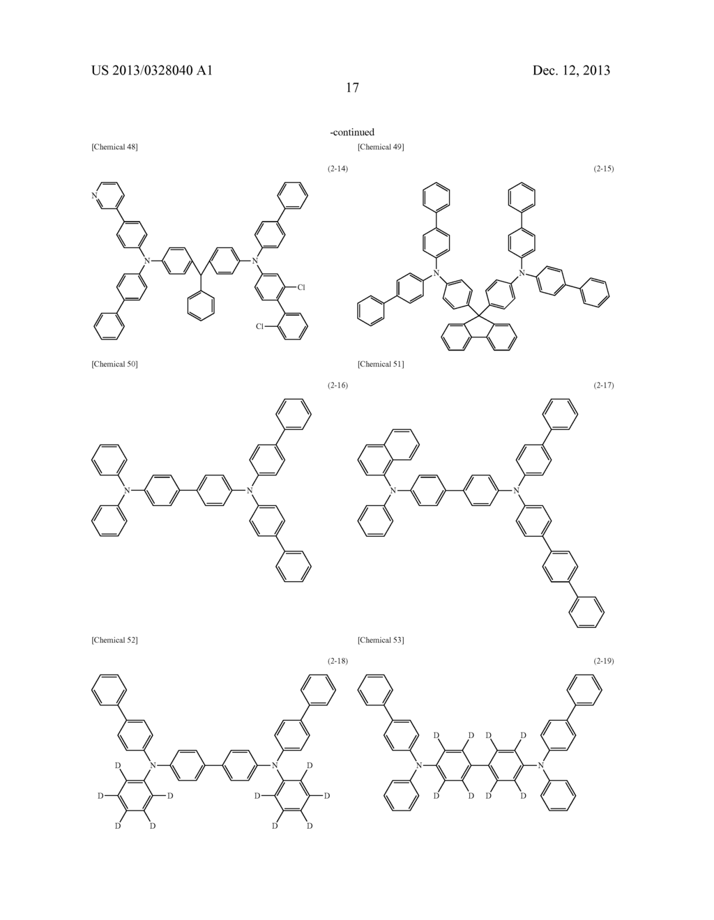 ORGANIC ELECTROLUMINESCENT DEVICE - diagram, schematic, and image 19