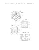 LED PACKAGE WITH MULTIPLE ELEMENT LIGHT SOURCE AND ENCAPSULANT HAVING     PLANAR SURFACES diagram and image