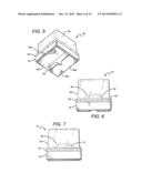 LED PACKAGE WITH MULTIPLE ELEMENT LIGHT SOURCE AND ENCAPSULANT HAVING     PLANAR SURFACES diagram and image