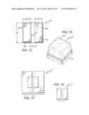 LED PACKAGE WITH MULTIPLE ELEMENT LIGHT SOURCE AND ENCAPSULANT HAVING     PLANAR SURFACES diagram and image