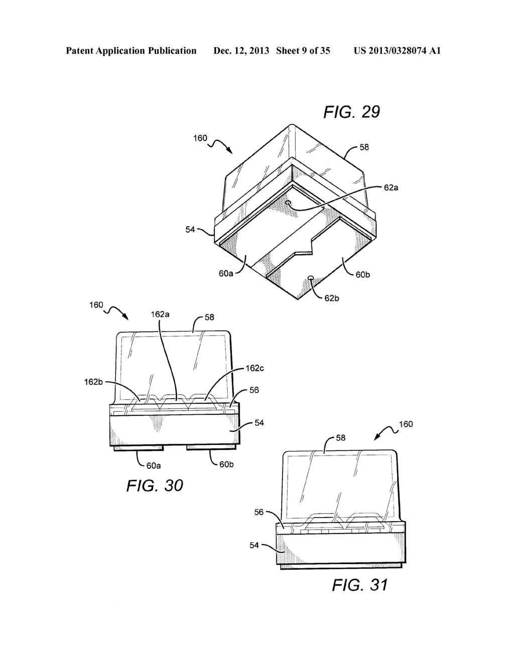 LED PACKAGE WITH MULTIPLE ELEMENT LIGHT SOURCE AND ENCAPSULANT HAVING     PLANAR SURFACES - diagram, schematic, and image 10