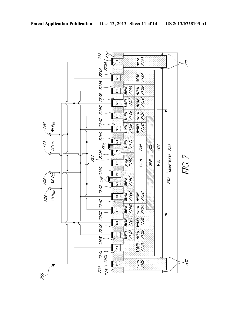 METHOD AND APPARATUS FOR PROTECTION AND HIGH VOLTAGE ISOLATION OF LOW     VOLTAGE COMMUNICATION INTERFACE TERMINALS - diagram, schematic, and image 12