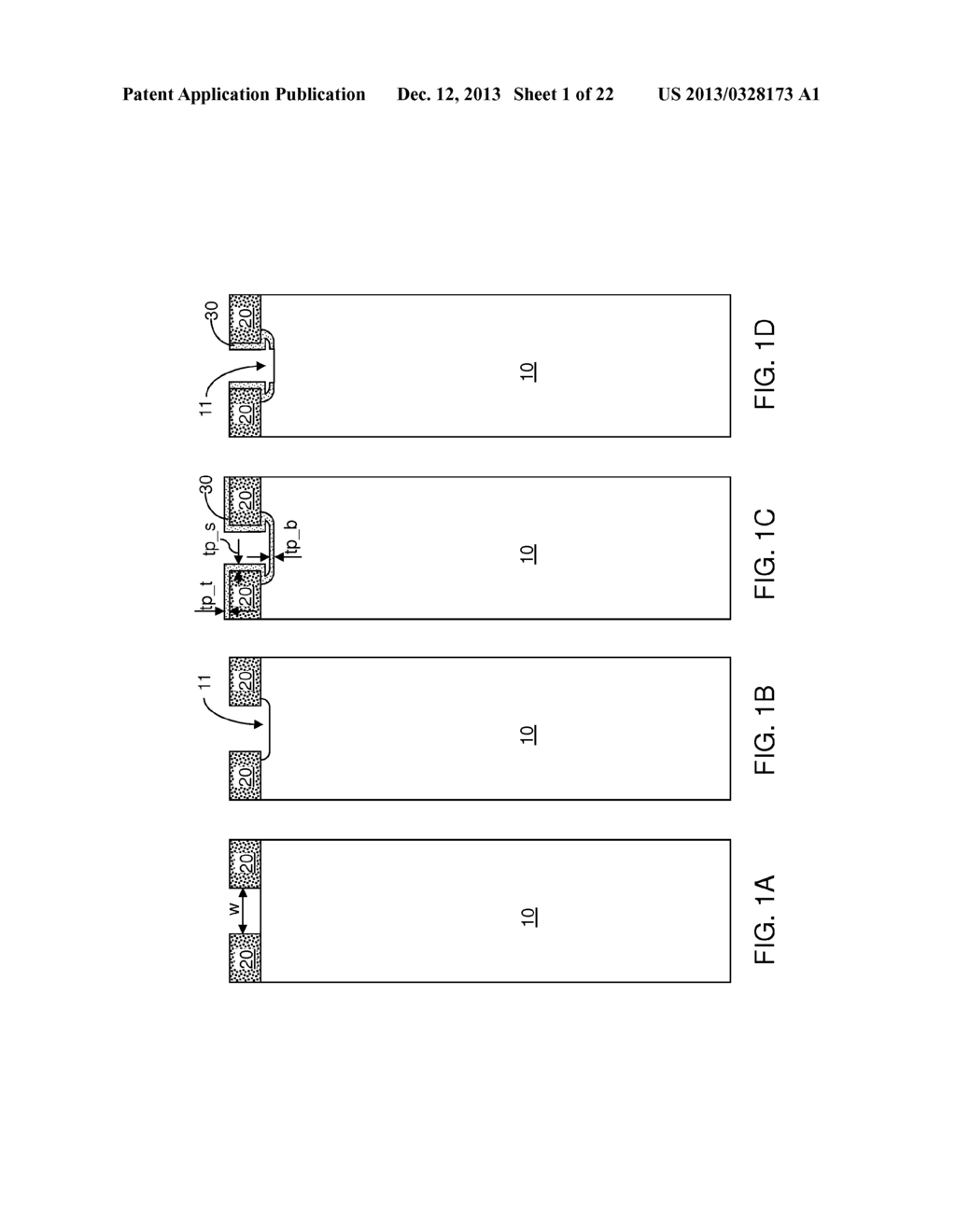 HIGH ASPECT RATIO AND REDUCED UNDERCUT TRENCH ETCH PROCESS FOR A     SEMICONDUCTOR SUBSTRATE - diagram, schematic, and image 02