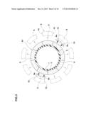 TIRE VULCANIZATION MOLD AND METHOD FOR MANUFACTURING TIRE diagram and image