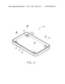 LATCHING ASSEMBLY AND ELECTRONIC DEVICE USING THE SAME diagram and image