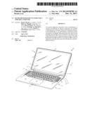 KEYBOARD BACKLIGHT FEATURES FOR A PORTABLE COMPUTER diagram and image