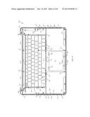 KEYBOARD BACKLIGHT FEATURES FOR A PORTABLE COMPUTER diagram and image